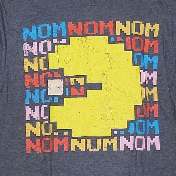 PAC MAN | grey graphic tshirt 👕 - Picture 2 of 4